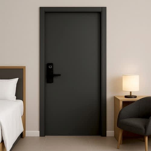 30 Dakika Yangına Dayanıklı Ahşap Kapı EI30 Sertifikalı