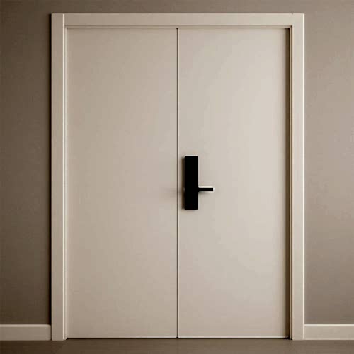 60 Dakika Yangına Dayanıklı Çift Kanatlı Ahşap Kapı EI60 Sertifikalı