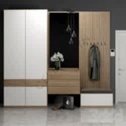 Melamin Yüzey MDF Lam Vestiyer (Metrekare)